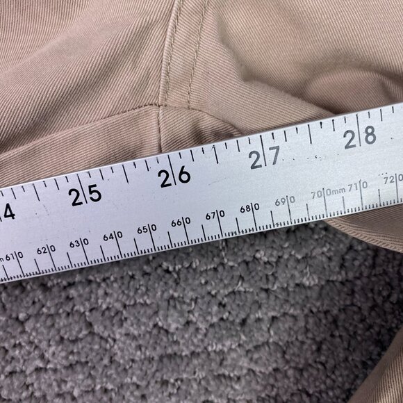 Peter Manning Slim Fit Chino Pants Men's 29 x 27 Measures 29 x 26 Khaki Cotton - Picture 12 of 12